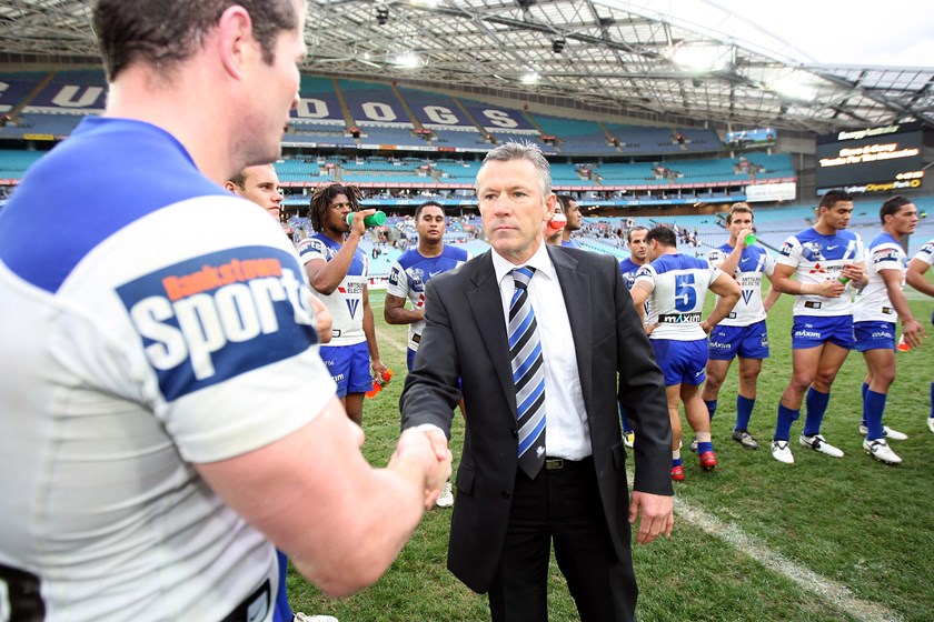 Farewell Folkes: After eleven seasons at the helm, Steve Folkes resigned from his role as Head Coach, seen her shaking hands with Captain Andrew Ryan following the Round 25 match. 